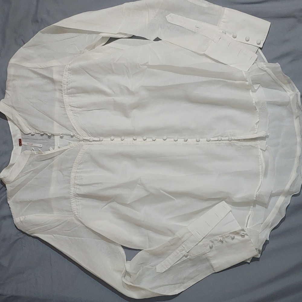 Free People button down top size Small